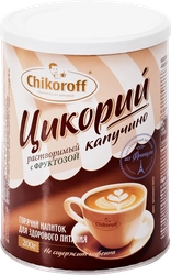 Цикорий растворимый CHIKOROFF Капучино с фруктозой, 100г