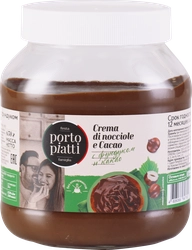 Паста PORTO PIATTI с фундуком и какао, 630г