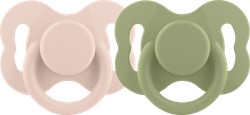 Изображение товара Пустышка LUBBY Just, с латексным круглым соском, с 0 месяцев, Арт. 31836, 2шт