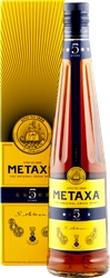 Напиток спиртной METAXA 5 лет, 38%, 0.7л