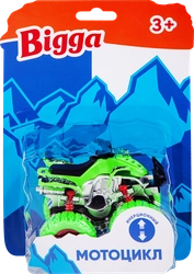 Игрушка инерционная BIGGA Мотоцикл, 9см, Арт. 2109A163