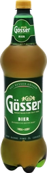 Пиво светлое GOSSER пастеризованное 4,7%, 1.2л