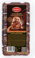 Изображение товара Пирожные MIREL Эклеры с шоколадным заварным кремом и соленой карамелью, 235г