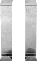 Крючки HOMECLUB Easy-fix на дверь, нержавеющая сталь, 2,5х12см, Арт. ST0198A, 2шт