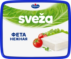 Сыр рассольный SVEZA Фета Нежная 45%, без змж, 250г