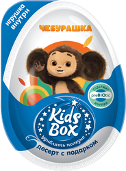 Изображение товара Изделие кондитерское ЧЕБУРАШКА Десерт с подарком, 20г