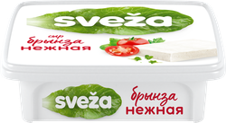 Изображение товара Сыр рассольный SVEZA Брынза Нежная 45%, без змж, 250г