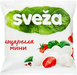 Сыр SVEZA Моцарелла мини 45%, без змж, 250г