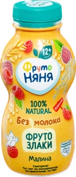 Напиток овсяный ФРУТОНЯНЯ ФрутоЗлаки Малина, 240г