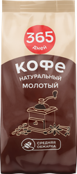 Изображение товара Кофе молотый 365 ДНЕЙ жареный, 100г