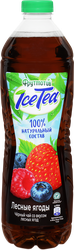Напиток сокосодержащий ФРУТМОТИВ Ice Tea Черный чай Лесные ягоды, 1.5л
