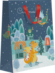 Изображение товара Пакет подарочный Символ года, 31,5х25,5х11см, Арт. LVT