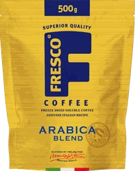 Кофе растворимый FRESCO Arabica Blend натуральный сублимированный, 500г