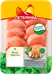 Изображение товара Филе куриное ПЕТЕЛИНКА Медальон, 550г