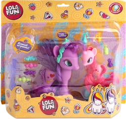 Набор игровой LOLA FUN Пони – 2шт, с аксессуарами, 14 предметов, Арт. 63815 A-B