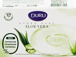 Мыло DURU CrystalL Hydro Pure Aloe Vera с алоэ вера, 106г