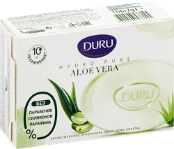 Мыло DURU CrystalL Hydro Pure Aloe Vera с алоэ вера, 106г