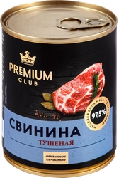 Свинина тушеная PREMIUM CLUB, 338г