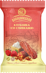Изображение товара Пряники заварные БОГОСЛОВСКИЙ со вкусом клубники со сливками, 240г