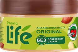 Изображение товара Паста арахисовая ЛЕНТА LIFE, 250г