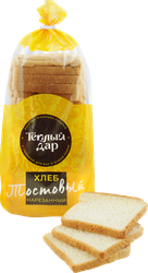 Изображение товара Хлеб ТЕПЛЫЙ ДАР Тостовый, в нарезке, 500г