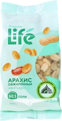 Арахис ЛЕНТА LIFE жареный без соли, 200г