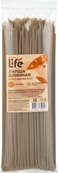 Макароны безглютеновые ЛЕНТА LIFE Лапша длинная, из гречневой муки, 300г