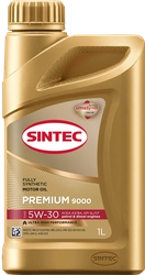 Масло моторное SINTEC Premium 9000 5W–30 A3/B4, 1л