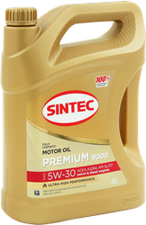 Масло моторное SINTEC Premium 9000 5W–30 A3/B4, 4л