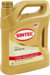 Масло моторное SINTEC Premium 9000 5W–40 A3/B4, 4л