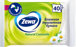 Изображение товара Бумага туалетная влажная ZEWA Ромашка, 40шт