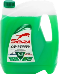 Антифриз SIBIRIA Antifreeze ОЖ-40, зеленый, 5кг