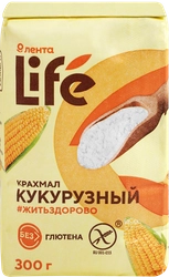 Крахмал кукурузный ЛЕНТА LIFE без глютена, 300г