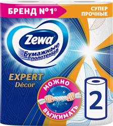 Изображение товара Полотенца бумажные ZEWA Expert Decor, 2шт