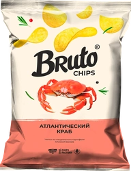 Чипсы картофельные BRUTO со вкусом краба, 120г