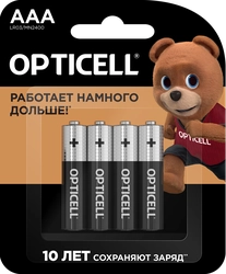 Элемент питания OPTICELL Basic AAA, Арт. 5051002, 4шт