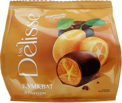 Изображение товара Конфеты DELISSE кумкват в глазури, 100г