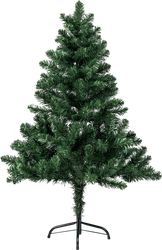 Изображение товара Ель искусственная HOMECLUB Dakota h=120см, d=76см, 159 веток, ПВХ, 
зонтичная