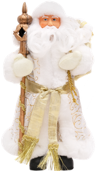 Изображение товара Фигура новогодняя MAGIC TIME Дед Мороз в шубке, 15,5x8,5x31,5см, в ассортименте