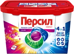 Капсулы для стирки ПЕРСИЛ Power 4в1 Колор, 21шт