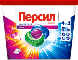Изображение товара Капсулы для стирки ПЕРСИЛ Power 4в1 Колор, 21шт