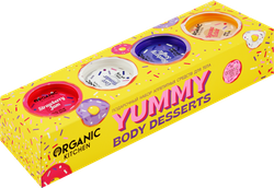 Набор подарочный женский ORGANIC KITCHEN Yummy Desserts, 4х100мл