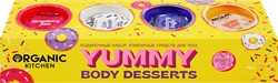 Набор подарочный женский ORGANIC KITCHEN Yummy Desserts, 4х100мл