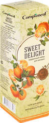 Набор подарочный женский COMPLIMENT Sweet delight №1360 Гель для душа, 250мл+мочалка