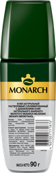 Кофе растворимый с добавлением молотого MONARCH Miligrano натуральный сублимированный, 90г