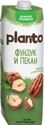 Напиток растительный PLANTO Фундук, пекан 1%, 1л