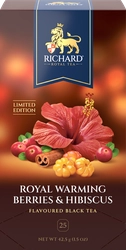 Чай черный RICHARD Royal Warming Berries & Hibiscus, 42,5г