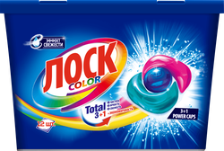 Изображение товара Капсулы для стирки ЛОСК Капс Колор, 12шт