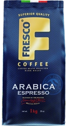 Кофе зерновой FRESCO Arabica Espresso натуральный жареный, 1кг