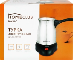 Турка электрическая HOMECLUB 0.5л, Арт. CX-KP01SS